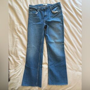 Zara Blue Flare Women's Jeans